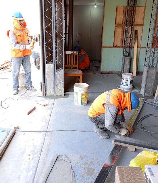 Proyecto de adecuación de caseta de vigilancia en Arequipa